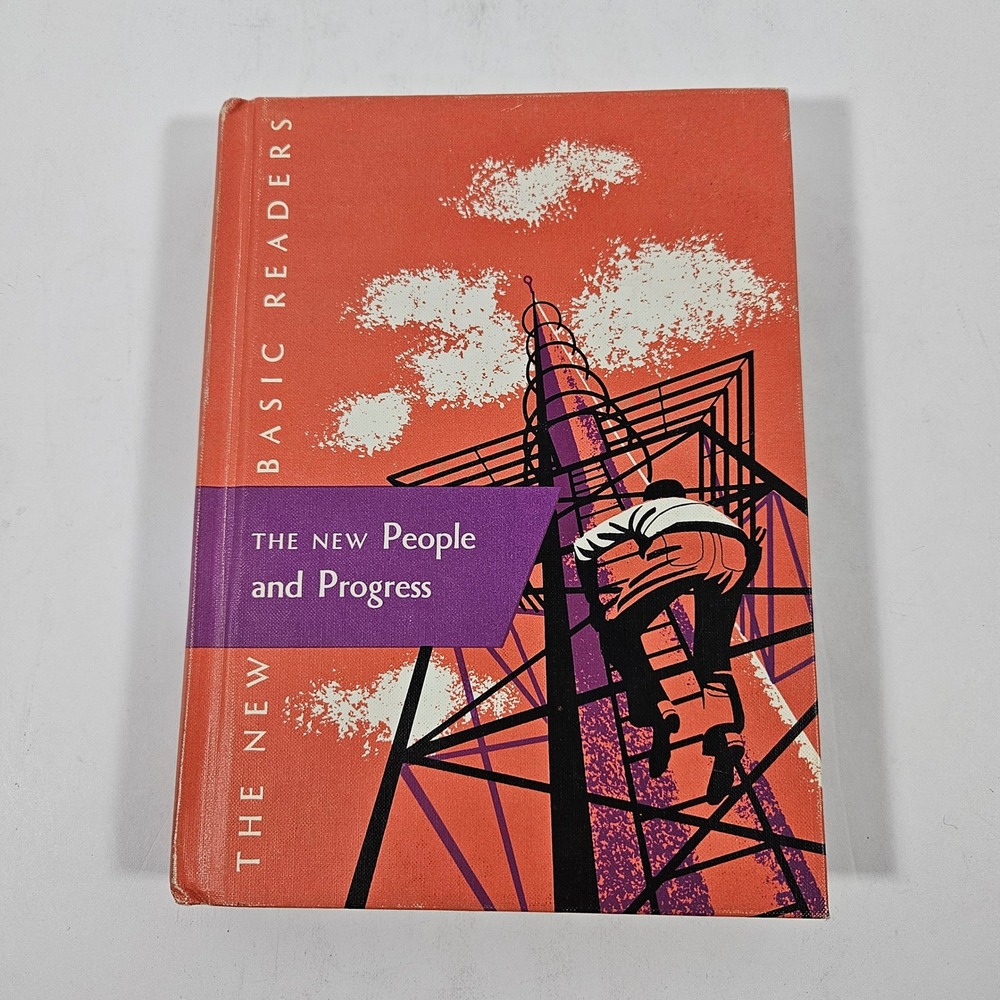 New People and Progress 1962 Basic Readers Scott Foresman 6th Grade Hardcover